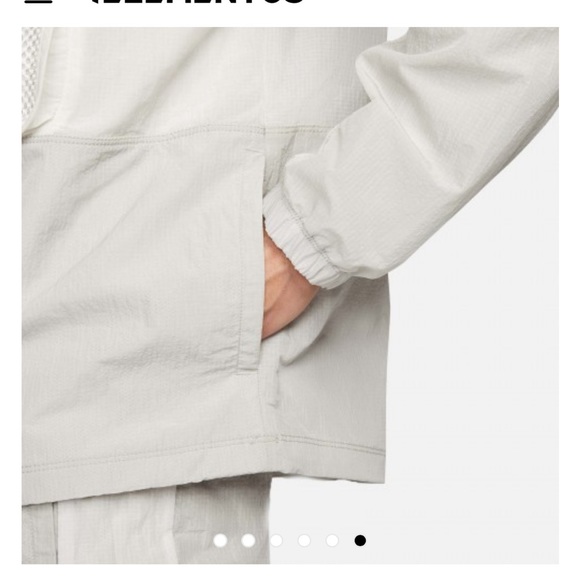 Nike Air Max Mens Light Grey Jacket Windbreaker Coat NWT - Picture 6 of 10